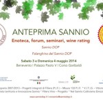 “Anteprima Sannio”, sannio Dop e falanghina del sannio Dop in degustazione a Benevento