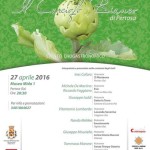 Il Carciofo Bianco di Pertosa interpretato e presentato nelle creazioni di 10 Chef
