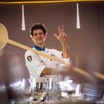 Valentino Tafuri con la sua Piana del Sele in gara a “Pizza Chef Emergente del Sud 2016”
