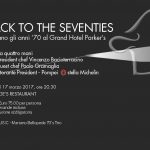 Ritorno agli anni ’70 al Grand Hotel Parker’s. Cena a 4 mani con lo chef stellato Paolo Gramaglia sulle note dei Pink Floyd.