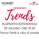 Terzo appuntamento con TRENDS Ferrari Perlè e cibo di strada interpretato dalla chef Antonella Rossi