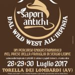 “SAPORI ANTICHI”, DAL WILD WEST ALL’IRPINIA