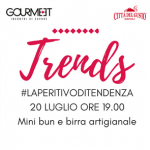 Torna l’aperitivo Trends con degustazione di mini bun e birra Riegele