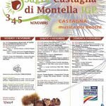 IL GRANDE EVENTO DELL’AUTUNNO IRPINO: dal 3 al 5 novembre la 35esima edizione della Sagra della castagna di Montella IGP