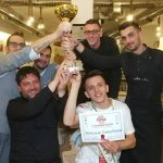 Campionato Nazionale “PIZZA DOC”, CHRISTIAN MANOLACHE di “DANIELE GOURMET” (Avellino) vince il primo premio per la “PIZZA SENZA GLUTINE”