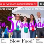 Buon Compleanno Mercato della Terra, sono cinque candeline