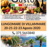 “Gusto Italia in tour”: tipici ed artigianato Quarta tappa a Villammare, nel Golfo di Policastro 20 – 23 agosto 2020