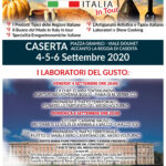 “Gusto Italia in tour”: dopo la costa, spazio alle città Sesta tappa a Caserta dal 4 al 6 settembre 2020